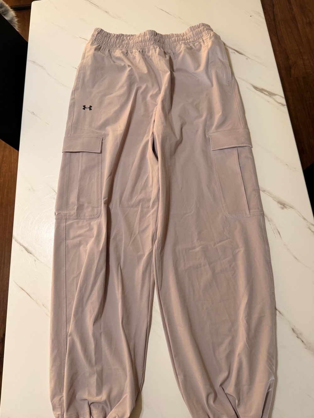 Under Armour Men’s Pale Pink Cargo Joggers